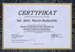 Mikrochirurgiczna resekcja wierzchołka korzenia Mikrochirurgiczna resekcja wierzchołka korzenia