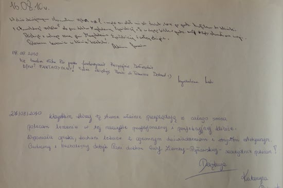 Księga życzeń i wniosków