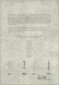 Certyfikat ukończenia kursu przez Sebastiana Mataczyno Certyfikat ukończenia kursu przez Sebastiana Mataczyno