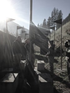 Wywieszenie sztandaru Military School Wywieszenie sztandaru Military School