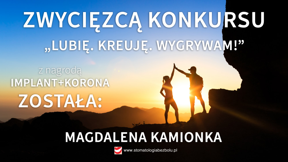 OGŁOSZENIE WYNIKÓW KONKURSU pt. "Lubię, kreuję, wygrywam!"