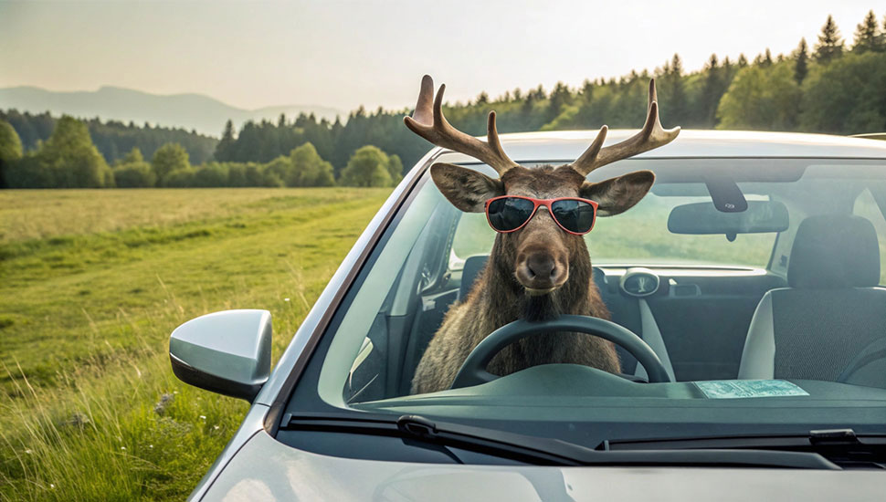 Slalom test, Moose test