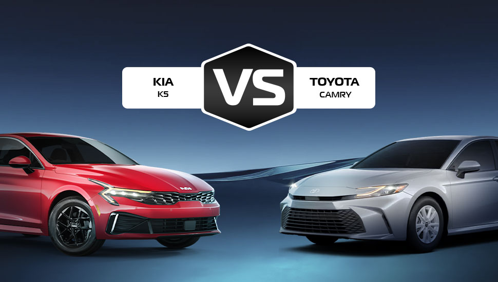 so sánh kia k5 và toyota camry