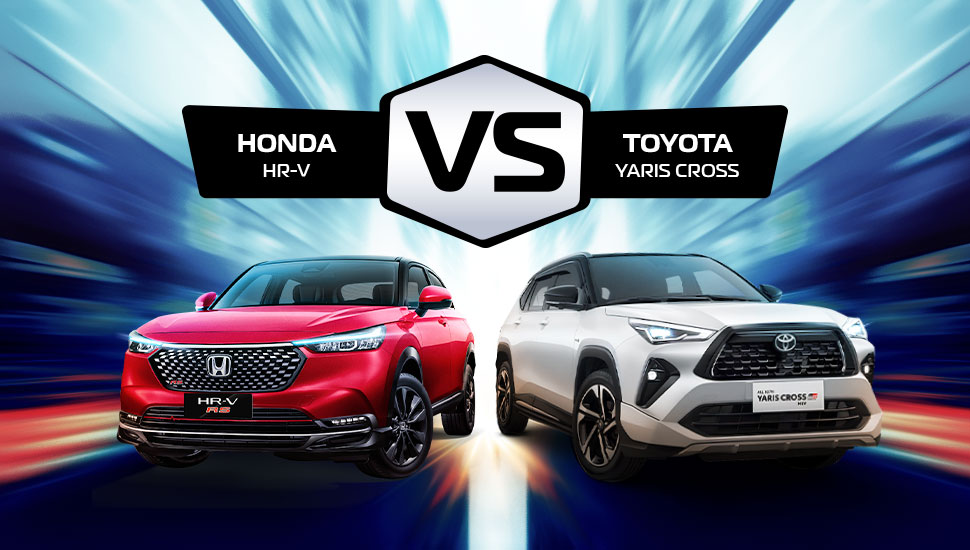So sanh honda hr và yaris cross