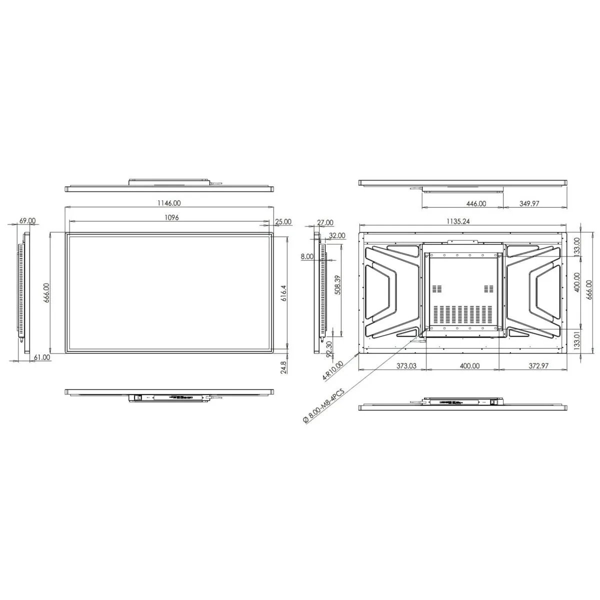 50 Inch 4K Digital Touch Screen - Image 3