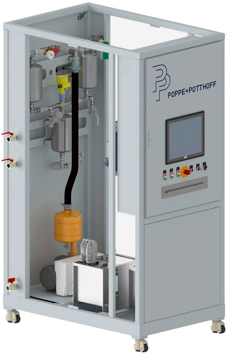 Die neu entwickelte Prüfmethodik im
aufgebauten Prüfstand