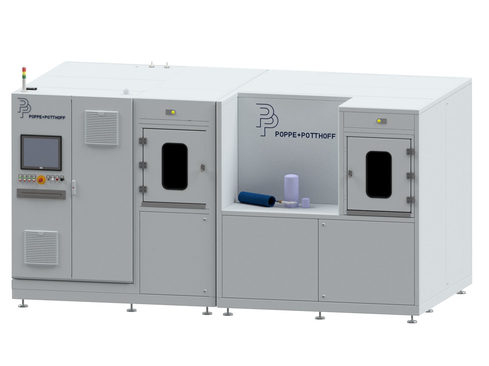 Pressure Cycle Test Bench for oil Filters with 2 chambers