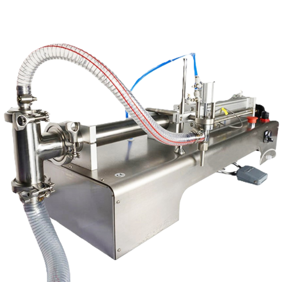 Single Nozzle Pneumatic Liquid Filler PLF500S