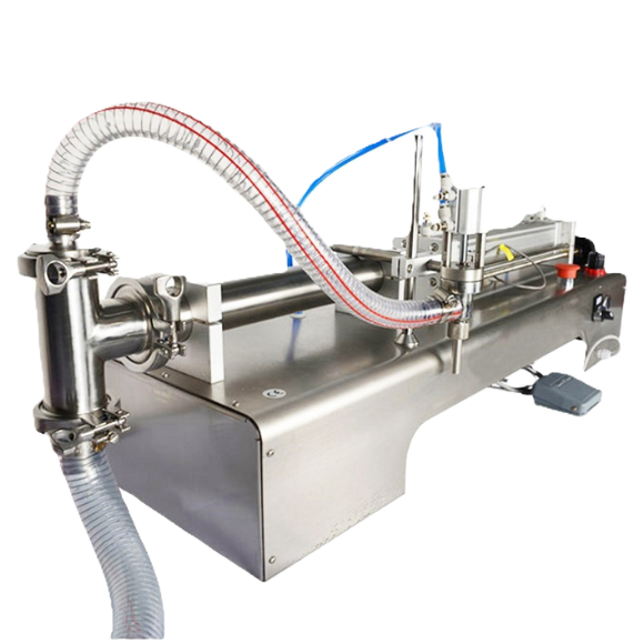 Single Nozzle Pneumatic Liquid Filler PLF1000S