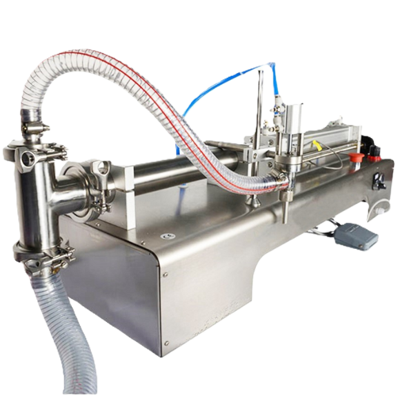 Single Nozzle Pneumatic Liquid Filler PLF100S