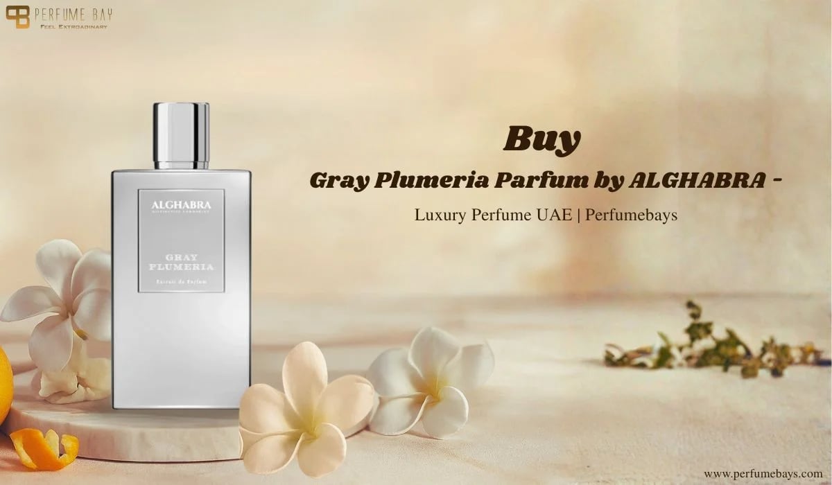 Buy Gray Plumeria Parfum by ALGHABRA - Luxury Perfume UAE | Perfumebays