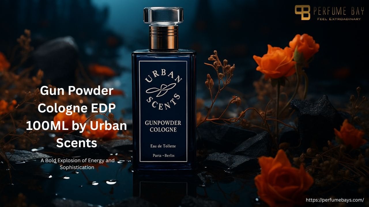 Gun Powder Cologne EDP 100ML by Urban Scents – A Bold Explosion of Energy and Sophistication
