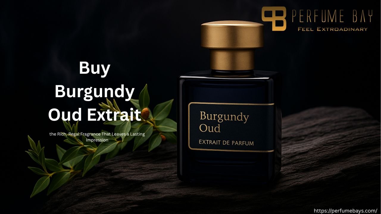 Buy Burgundy Oud Extrait – the Rich, Regal Fragrance That Leaves a Lasting Impression