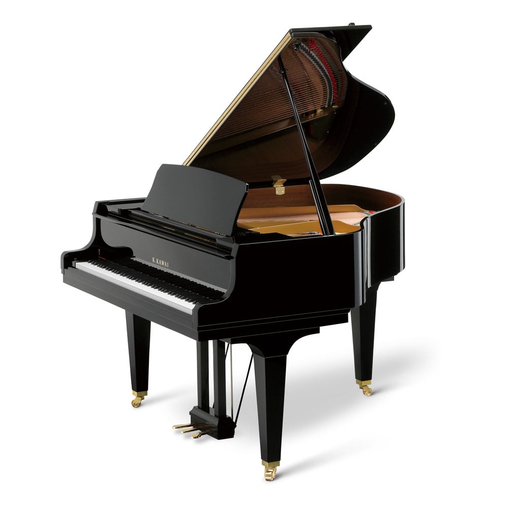 Kawai GL10 baby grand in Kawai piano showroom Alberta Calgary