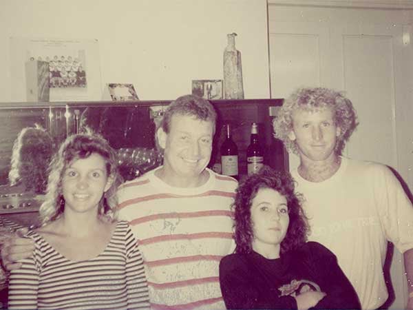 old faded colour photo