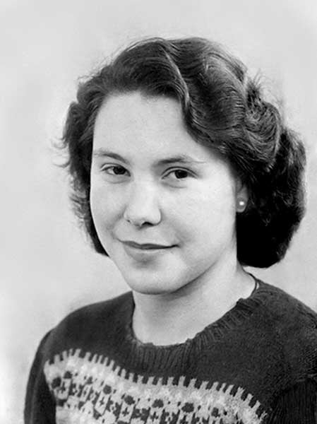 restored black and white photo