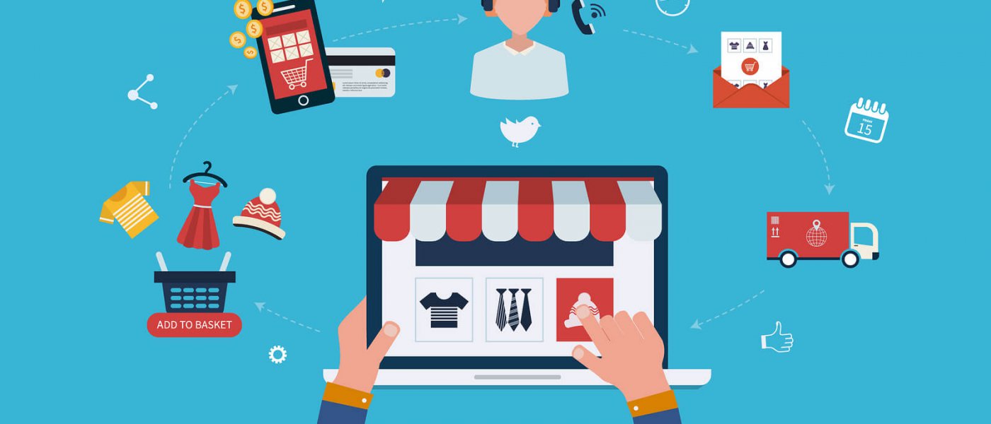 Mobile marketing and online store img-16