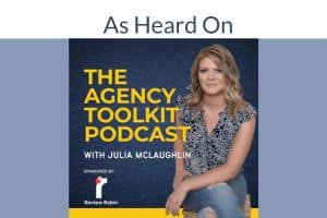 As Heard on The Agency Toolkit Podcast
