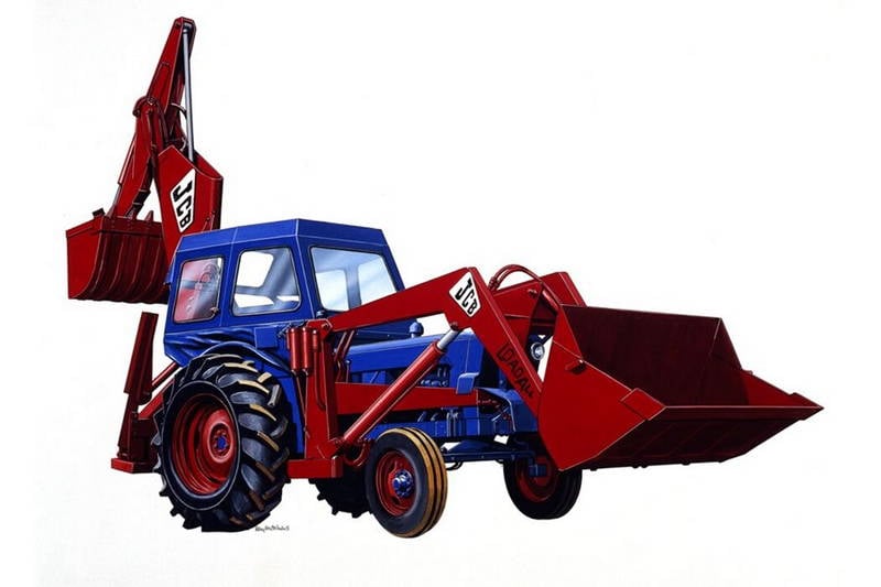 Первый в мире экскаватор погрузчик JCB фото Первый в мире экскаватор погрузчик JCB