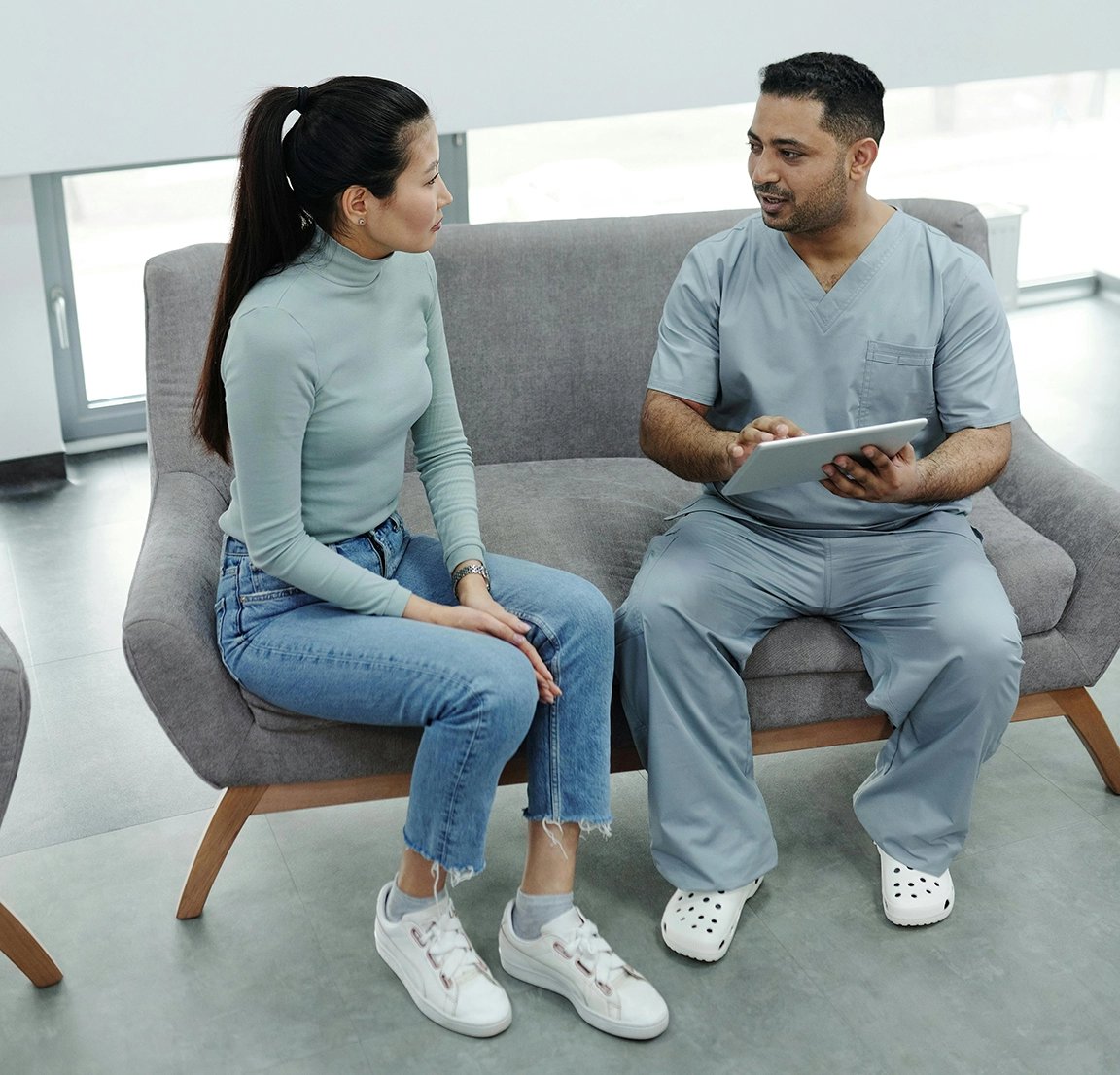 core-adhd-2 Patient receiving results from online ADHD test