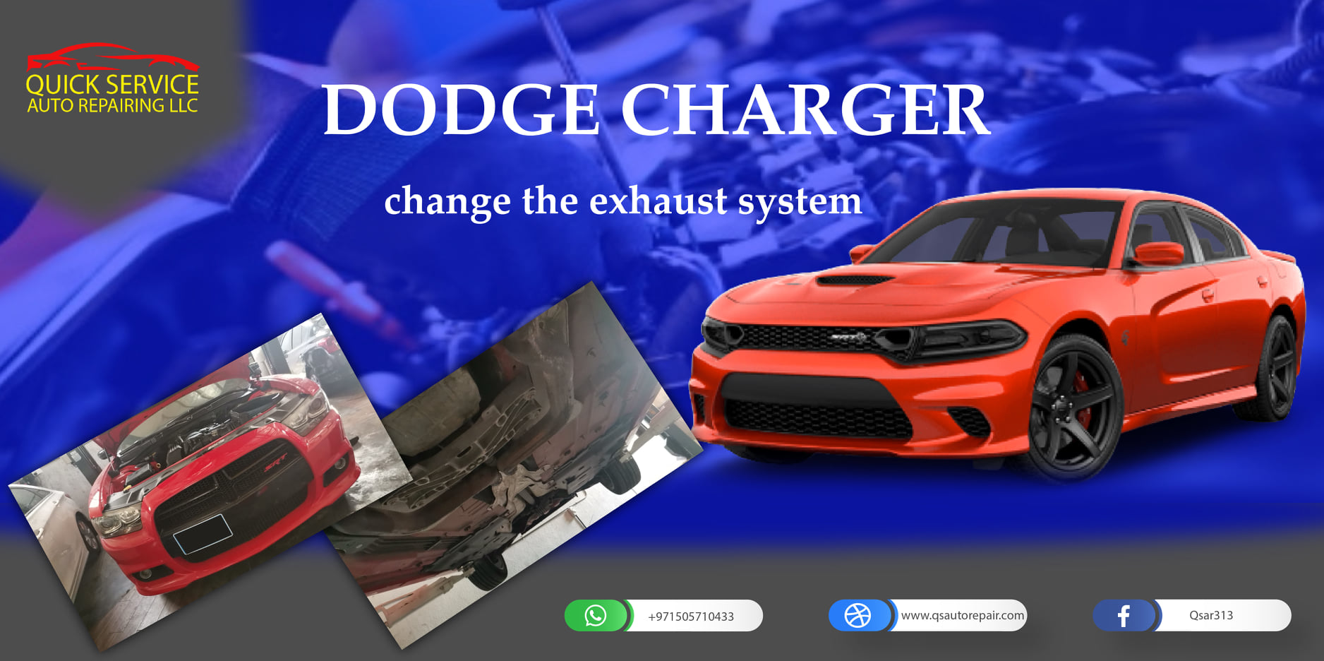 Dodge Charger Change the Exhaust System