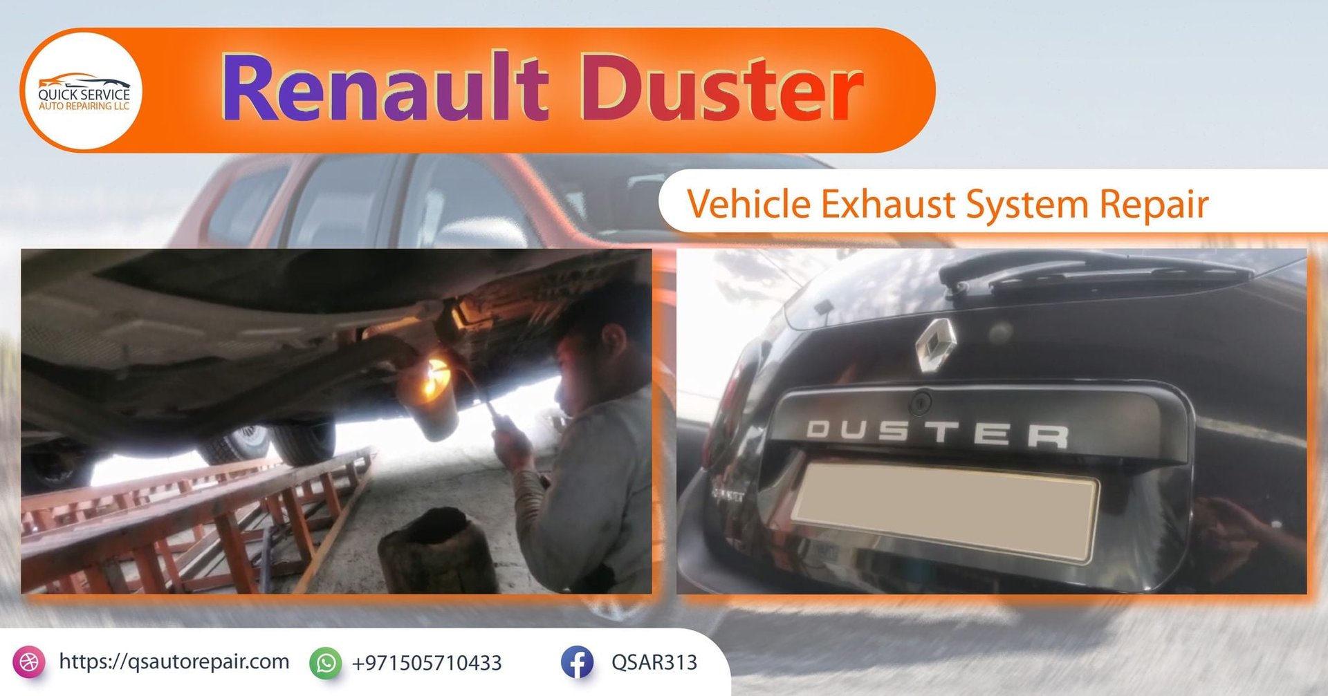 Renault Duster Vehicle Exhaust system repair