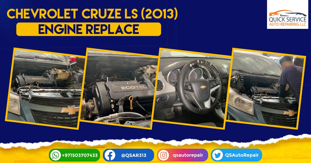 Chevrolet Cruze LS Engine Replacement service
