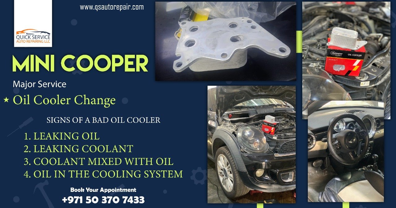 Oil Cooler Change For Mini Cooper
