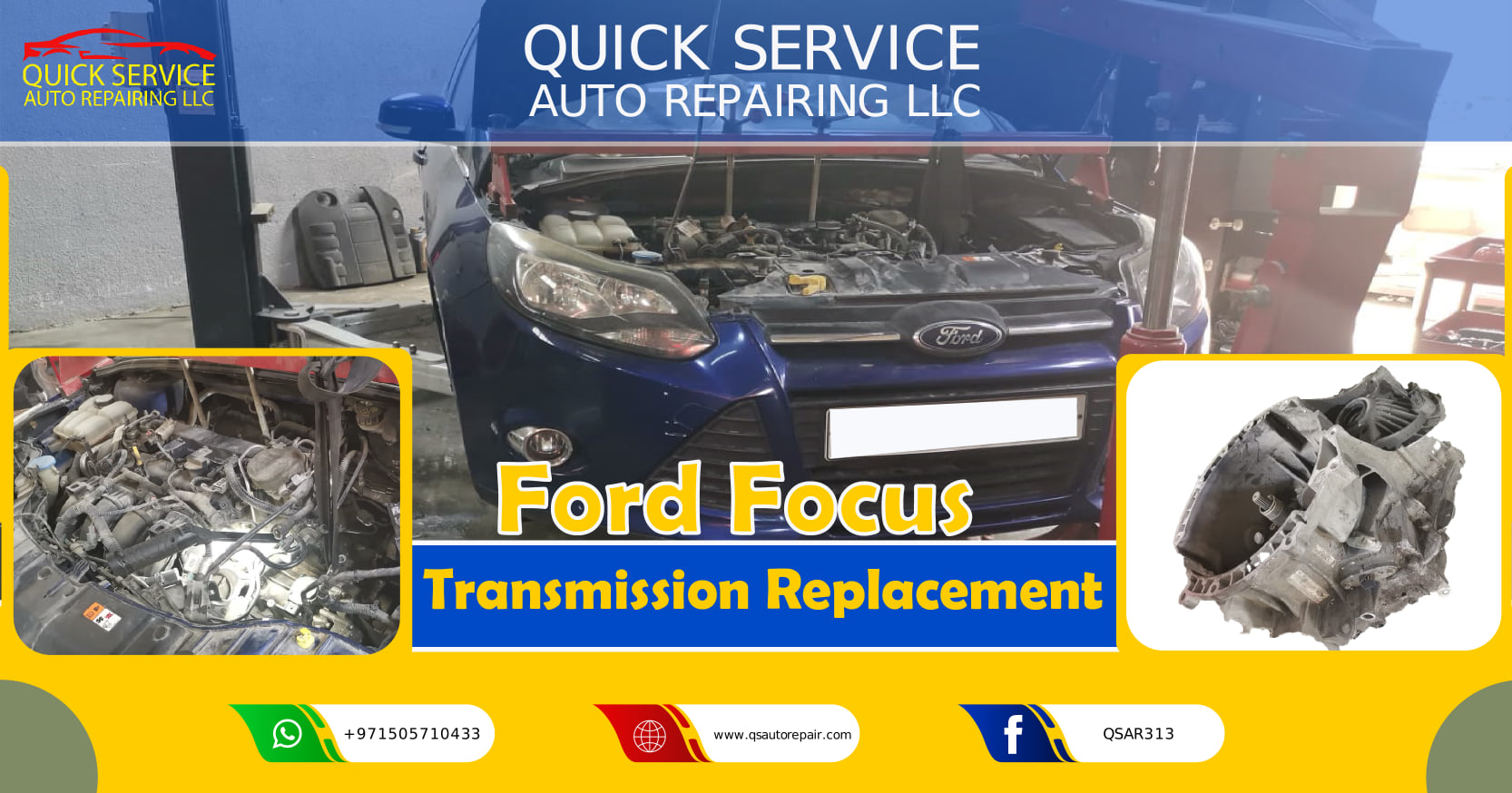 Ford Focus Transmission Replacement Service