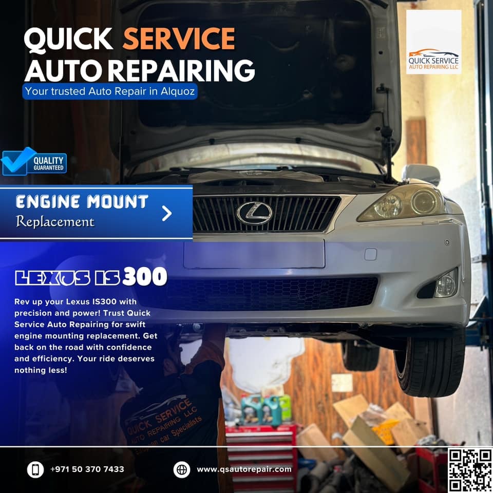 LEXUS 3000 Engine Mount Replacement