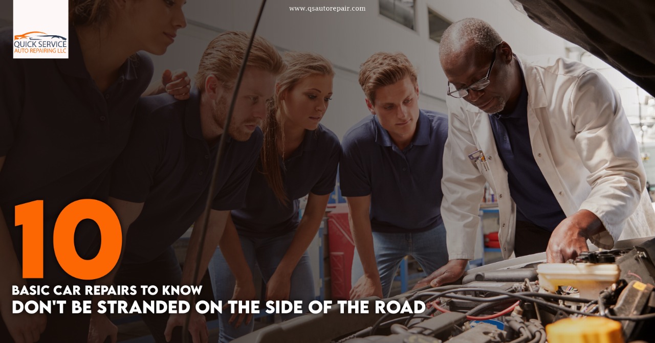 10 Basic Car Repairs to Know