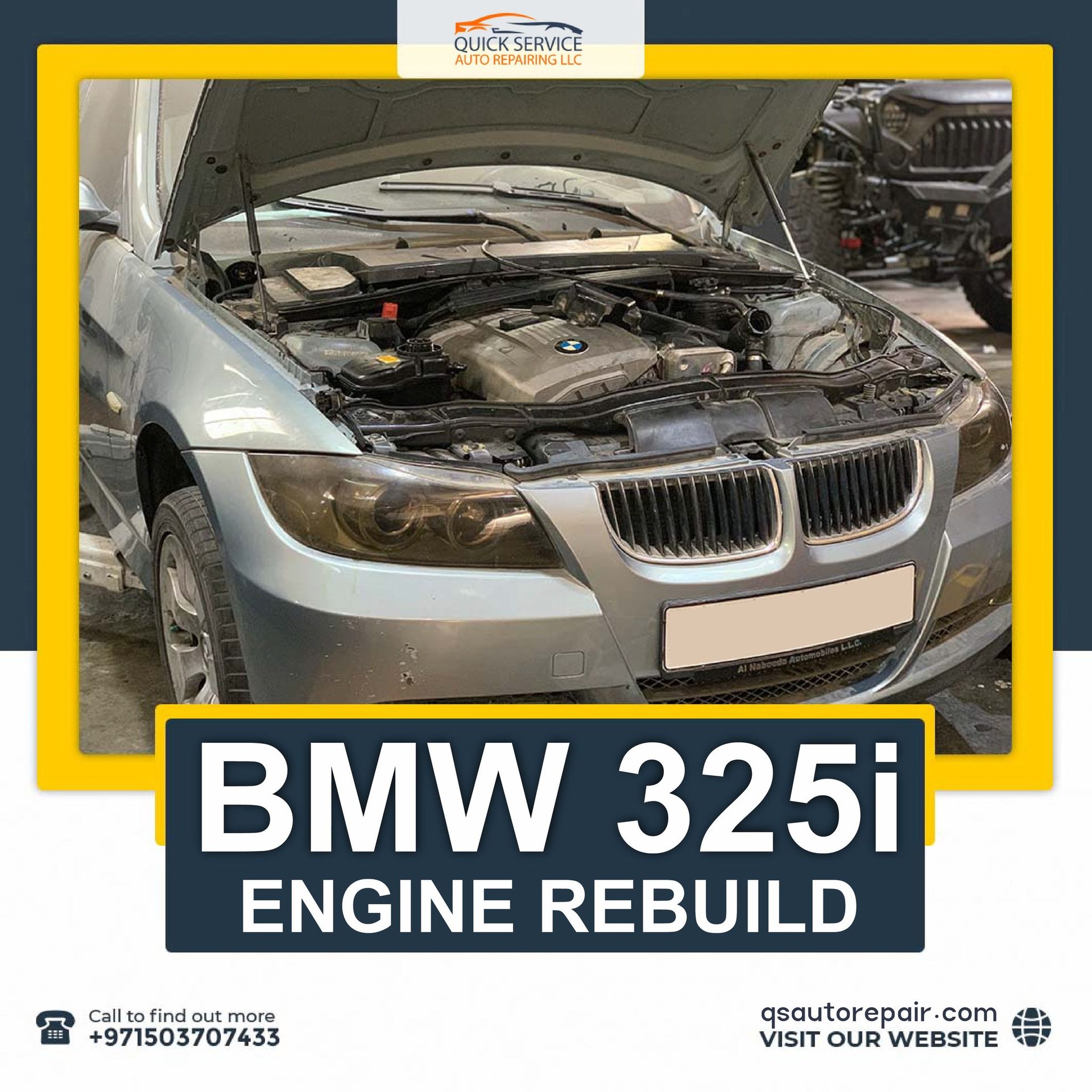 BMW 325i Engine Rebuild Service