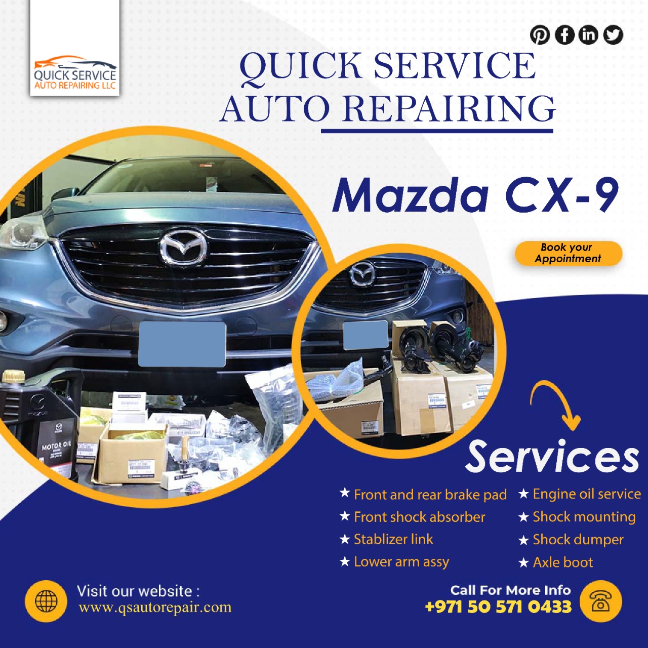 Mazda CX-9 Services