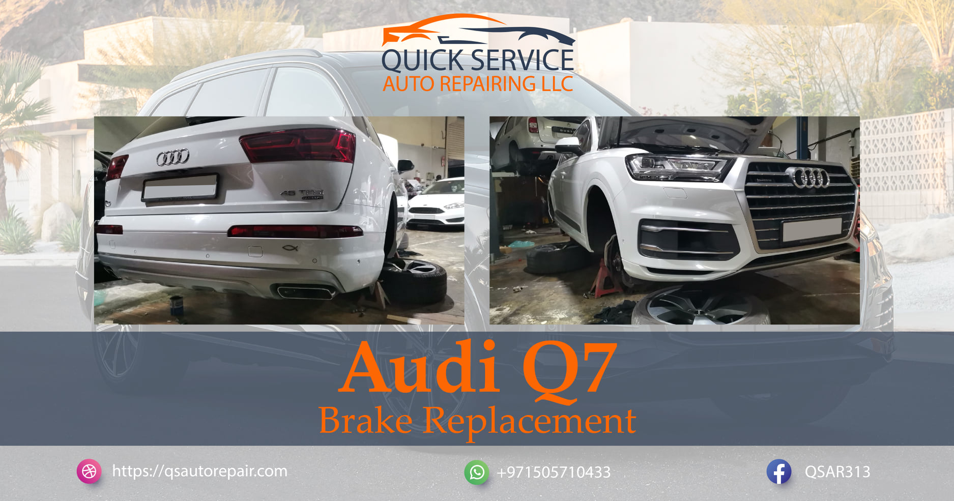 Audi Q7 Brake Replacement