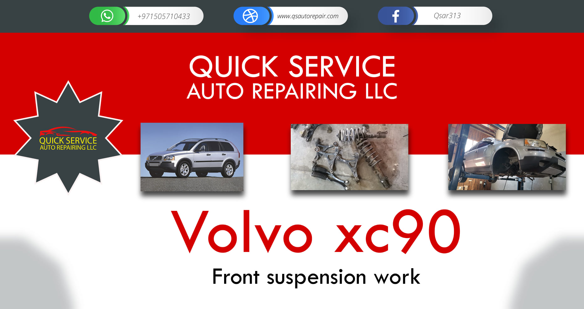Volvo xc90 Front Suspension Work