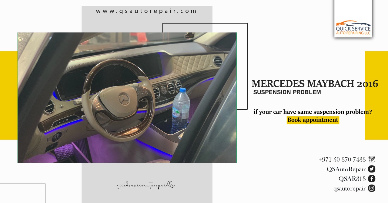 Mercedes Maybach 2016 Suspension Problem Repair Service