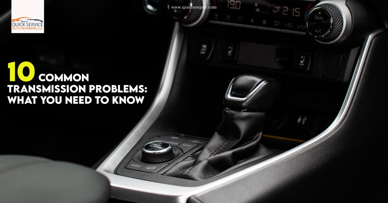 10 Common Transmission Problems