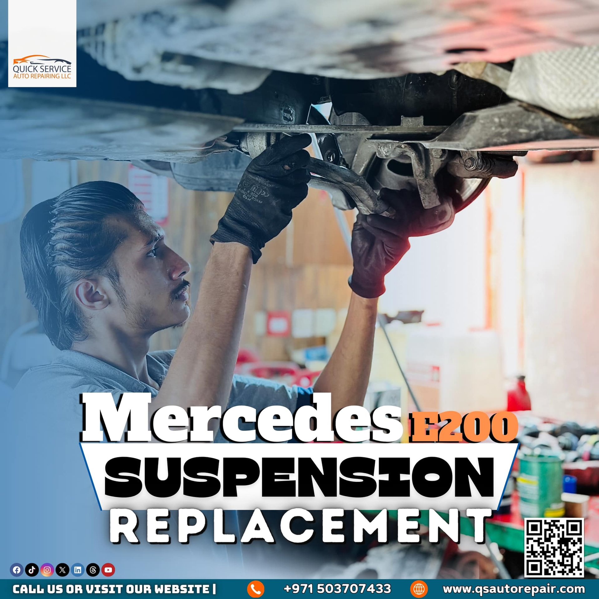 Mercedes Suspension maintenance and repair
