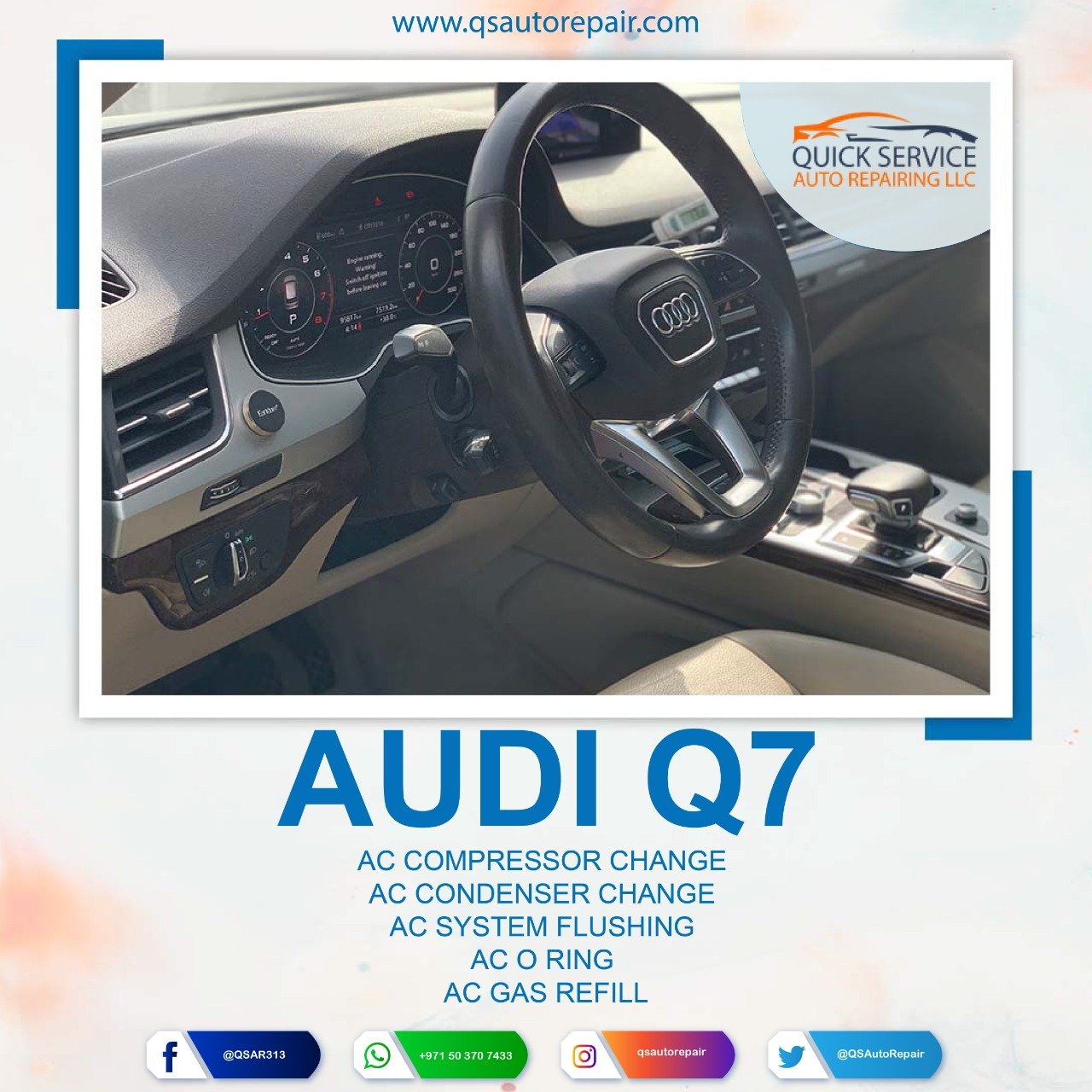 AUDI Q7 AC Repair and Maintenance