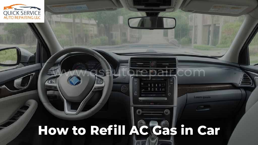 How to Refill AC Gas in Car How to Refill AC Gas in Car