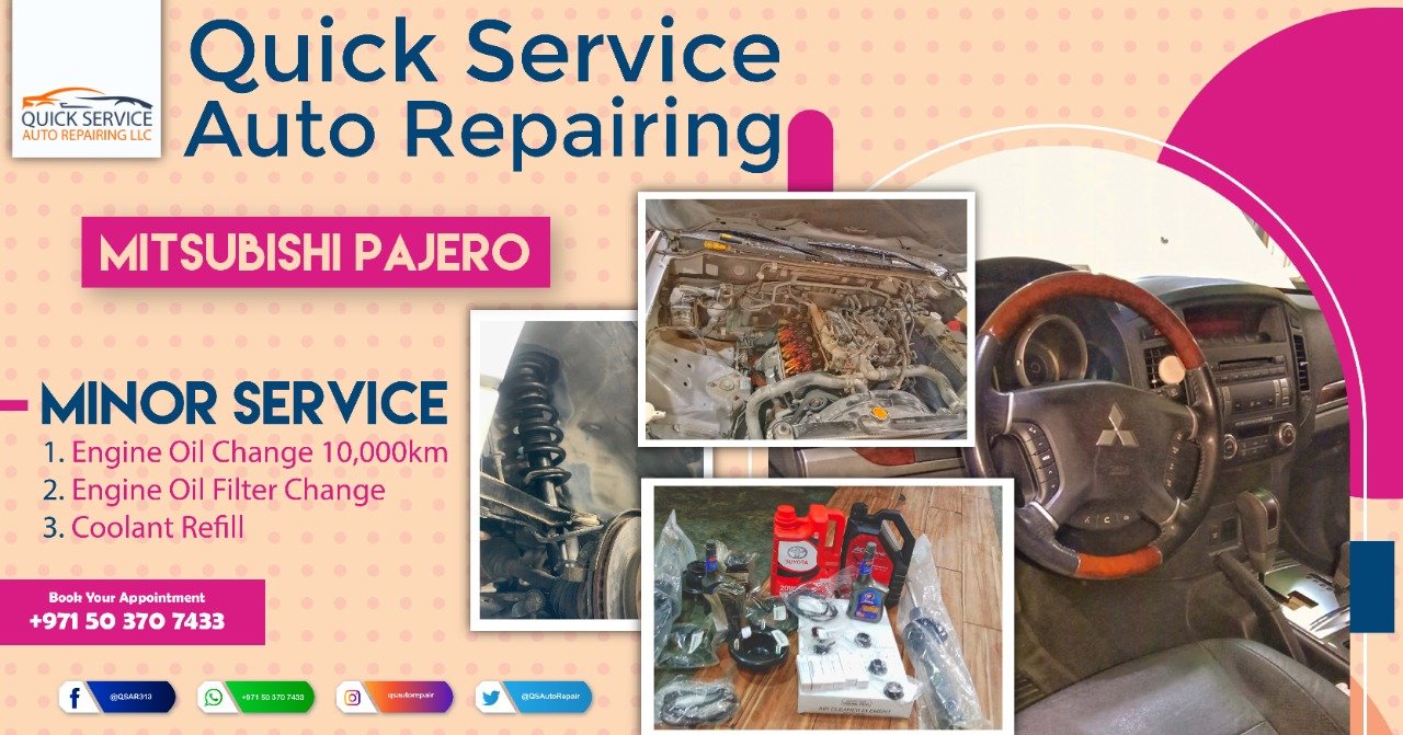 Mitsubishi Pajero Engine Oil Change and Engine Oil Filter Change