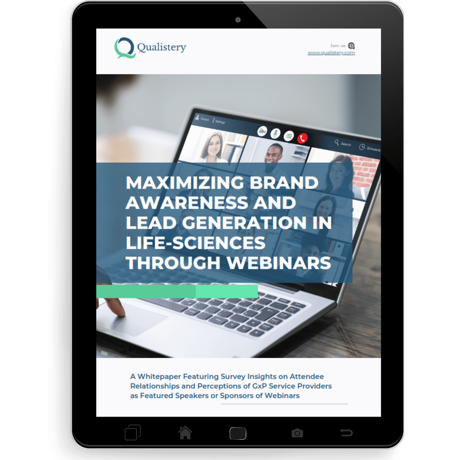 White Paper - Maximizing Brand Awareness and Lead Generation in Life-Sciences Through Webinars