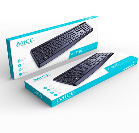 iMICE K-818 USB Wired Keyboard
