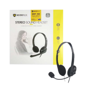 Micropack MHP-01 3.5mm Headphone Black