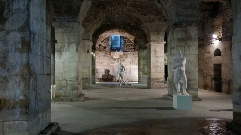 Game of Thrones filming locations in Europe: Crypt of Diocletian's Palace