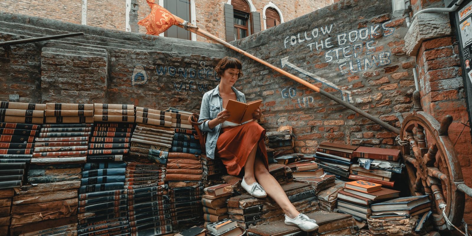 European bookstores are magical experiences