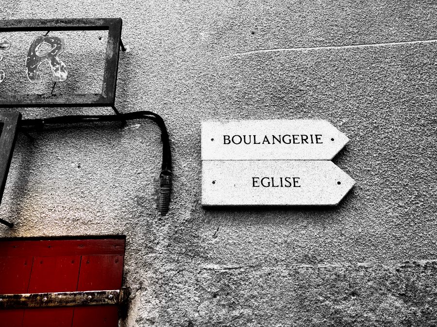 Hiking in France brings you to tiny hidden villages.