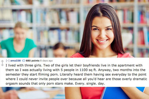 College Roommate Horror Stories in meme form. (11)