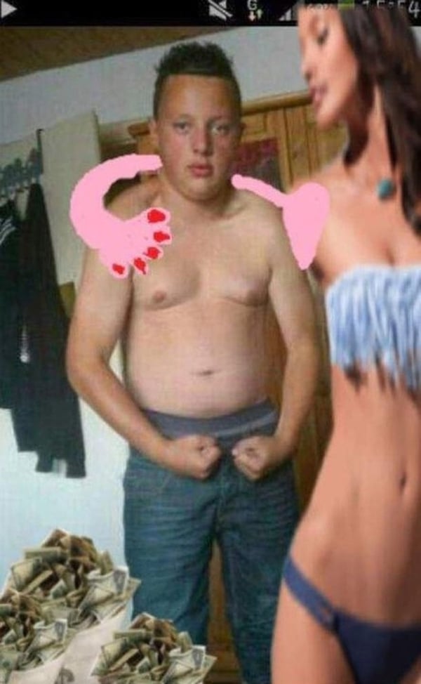 Killer Photoshop skills, guy.