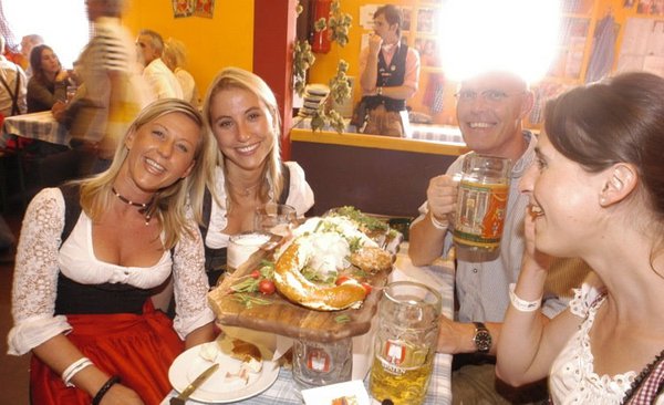 Hottest Oktober fest Girls dressed in Dirndl Oktoberfest costumes. (25)